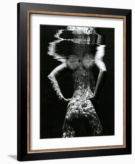 Underwater Nude, 1981-Brett Weston-Framed Photographic Print