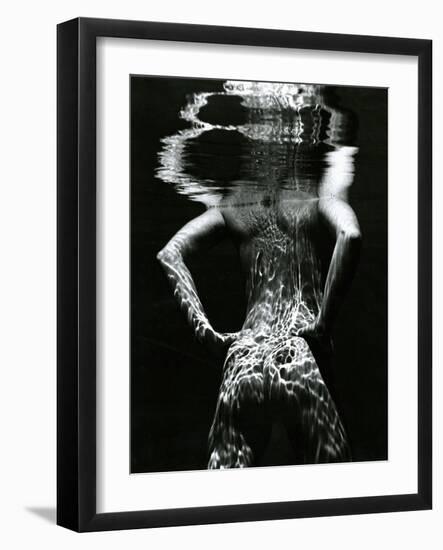 Underwater Nude, 1981-Brett Weston-Framed Photographic Print