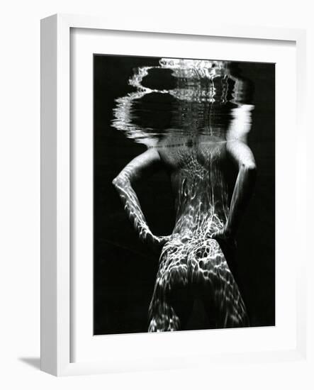 Underwater Nude, 1981-Brett Weston-Framed Photographic Print