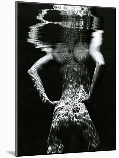 Underwater Nude, 1981-Brett Weston-Mounted Photographic Print