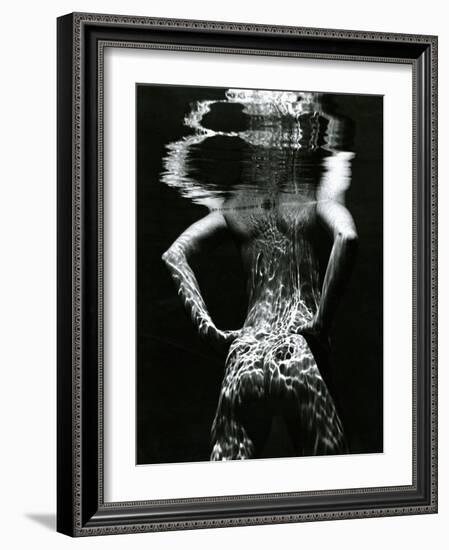 Underwater Nude, 1981-Brett Weston-Framed Photographic Print