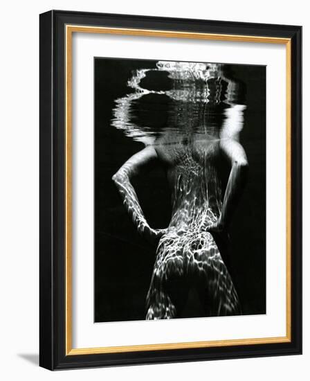 Underwater Nude, 1981-Brett Weston-Framed Photographic Print