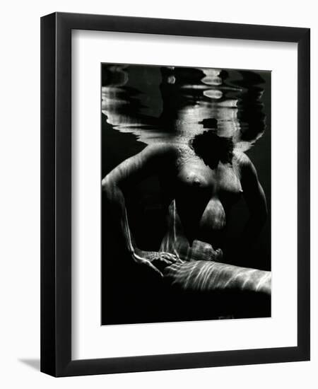 Underwater Nude, 1981-Brett Weston-Framed Photographic Print