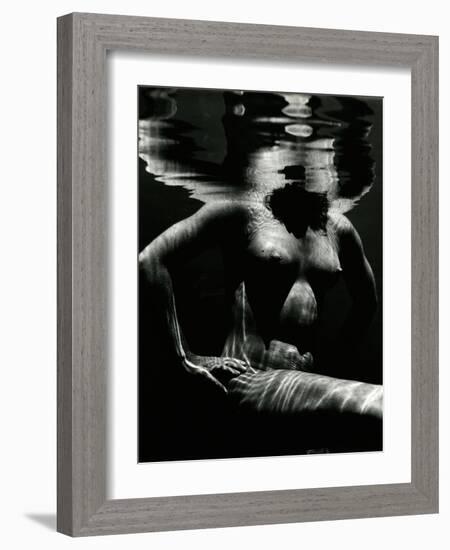 Underwater Nude, 1981-Brett Weston-Framed Photographic Print