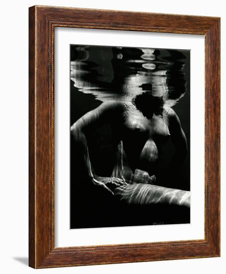 Underwater Nude, 1981-Brett Weston-Framed Photographic Print