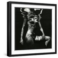 Underwater Nude, c.1980-Brett Weston-Framed Photographic Print