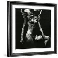 Underwater Nude, c.1980-Brett Weston-Framed Photographic Print