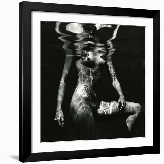 Underwater Nude, c.1980-Brett Weston-Framed Photographic Print