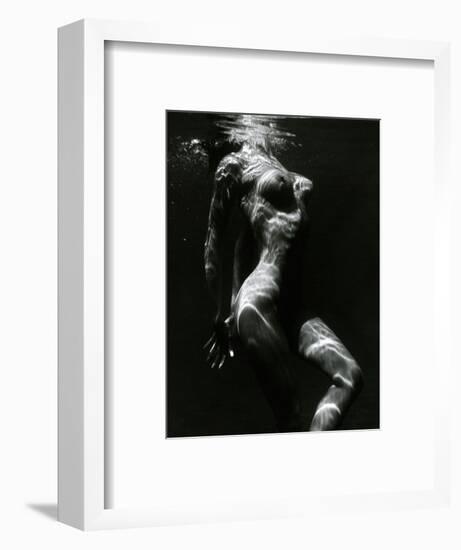 Underwater Nude, c. 1980-Brett Weston-Framed Photographic Print