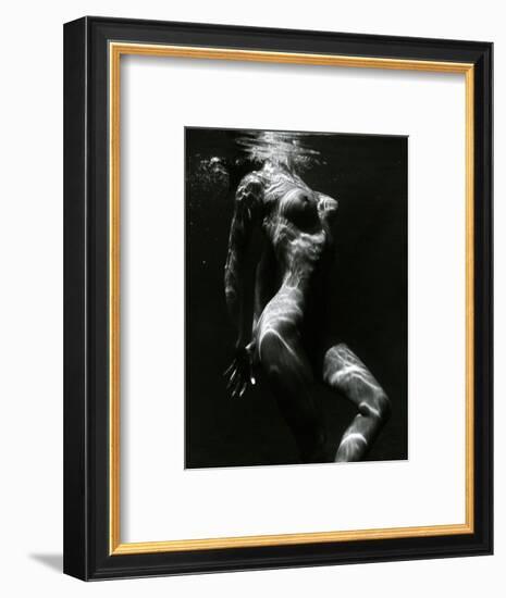 Underwater Nude, c. 1980-Brett Weston-Framed Photographic Print