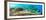 Underwater Panorama with Coral and Fishes. Andaman Sea. Merged from 5 Images-GoodOlga-Framed Photographic Print