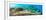 Underwater Panorama with Coral and Fishes. Andaman Sea. Merged from 5 Images-GoodOlga-Framed Photographic Print