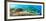 Underwater Panorama with Coral and Fishes. Andaman Sea. Merged from 5 Images-GoodOlga-Framed Photographic Print