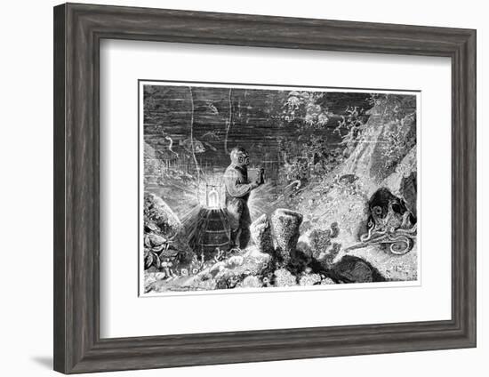 Underwater Photography, 19th Century-Science Photo Library-Framed Photographic Print