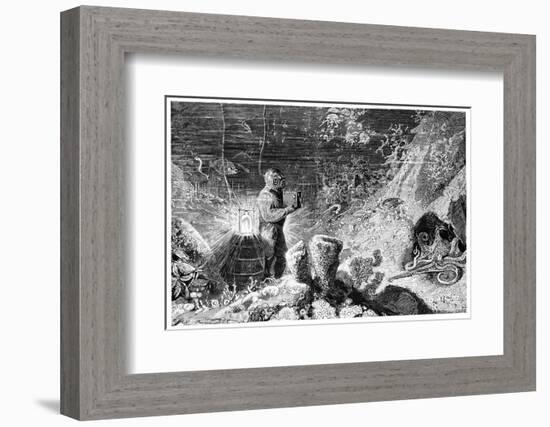 Underwater Photography, 19th Century-Science Photo Library-Framed Photographic Print