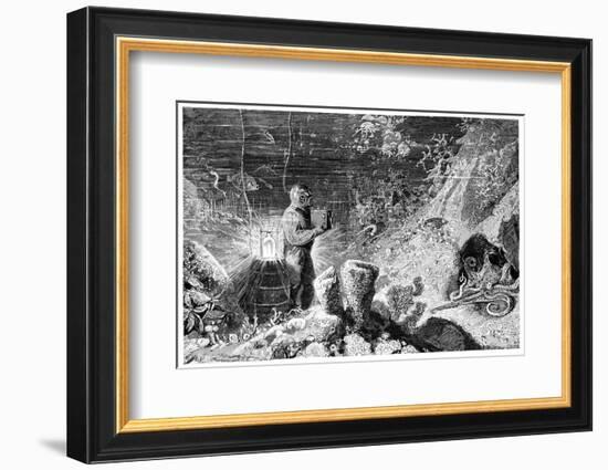 Underwater Photography, 19th Century-Science Photo Library-Framed Photographic Print