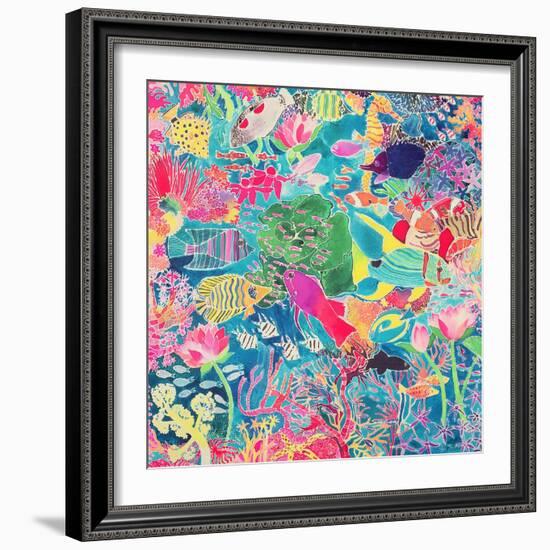 Underwater Rainbow, 1993-Hilary Simon-Framed Giclee Print