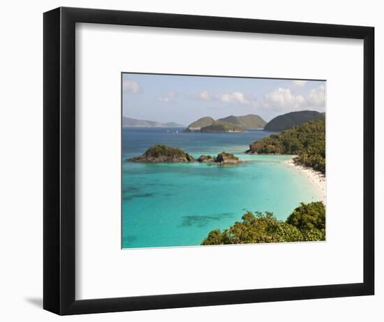 Underwater Snorkeling Trail, St John, United States Virgin Islands, USA, US Virgin Islands-Trish Drury-Framed Photographic Print