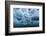 Underwater view of dense brash ice at Cuverville Island, Ererra Channel, Antarctica, Polar Regions-Michael Nolan-Framed Photographic Print