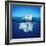 Underwater View of Iceberg with Beautiful Transparent Sea on Background-Alones-Framed Photographic Print