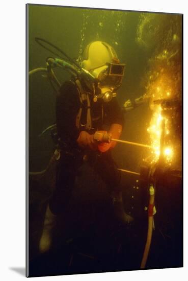 Underwater Welding-Louise Murray-Mounted Photographic Print