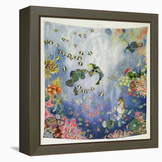 Underwater World I, 1996-Odile Kidd-Framed Premier Image Canvas