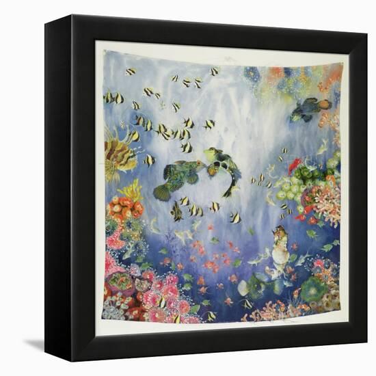 Underwater World I, 1996-Odile Kidd-Framed Premier Image Canvas