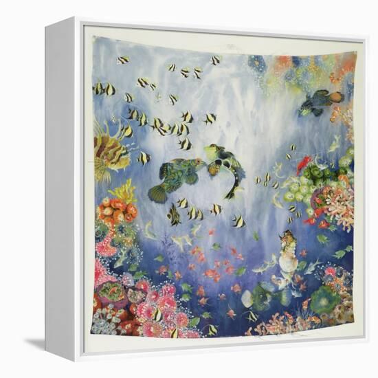Underwater World I, 1996-Odile Kidd-Framed Premier Image Canvas