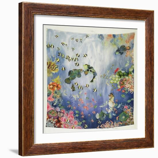 Underwater World I, 1996-Odile Kidd-Framed Giclee Print