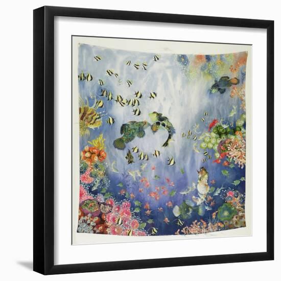 Underwater World I, 1996-Odile Kidd-Framed Giclee Print