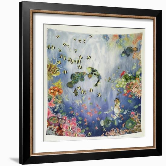 Underwater World I, 1996-Odile Kidd-Framed Giclee Print