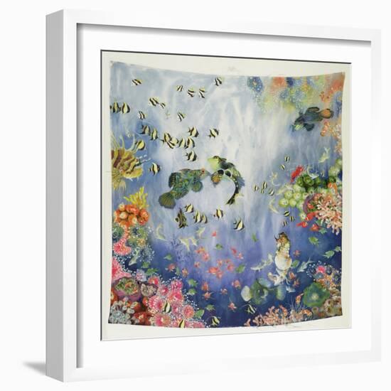 Underwater World I, 1996-Odile Kidd-Framed Giclee Print