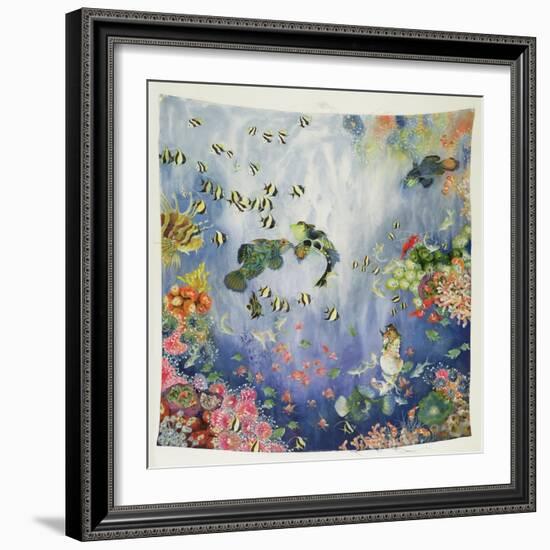 Underwater World I, 1996-Odile Kidd-Framed Giclee Print