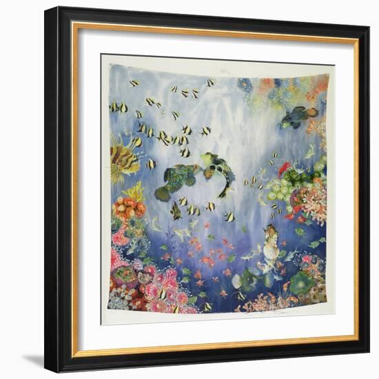 Underwater World I, 1996-Odile Kidd-Framed Giclee Print