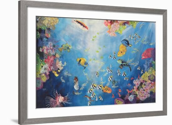 Underwater World II, 1998-Odile Kidd-Framed Giclee Print