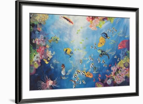 Underwater World II, 1998-Odile Kidd-Framed Giclee Print