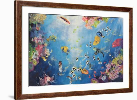 Underwater World II, 1998-Odile Kidd-Framed Giclee Print