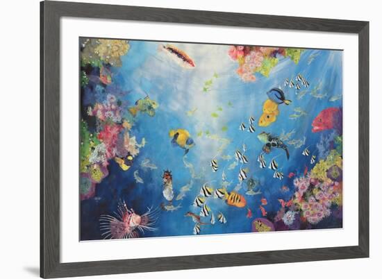 Underwater World II, 1998-Odile Kidd-Framed Giclee Print