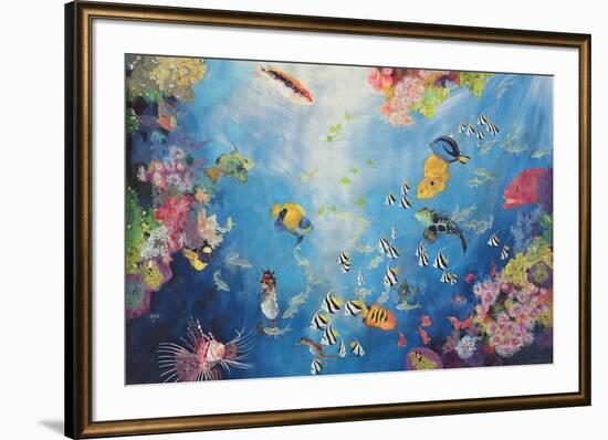 Underwater World II, 1998-Odile Kidd-Framed Giclee Print