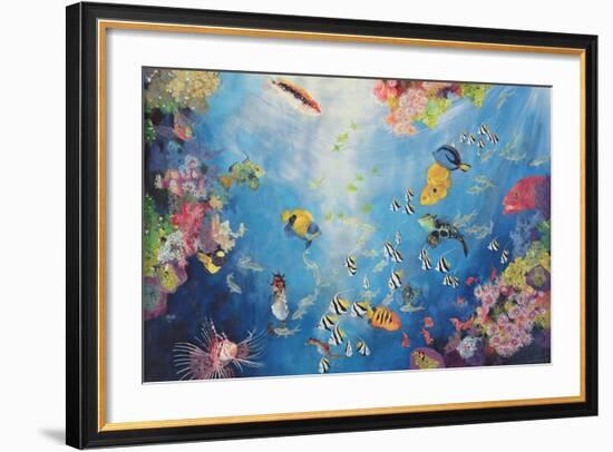 Underwater World II, 1998-Odile Kidd-Framed Giclee Print