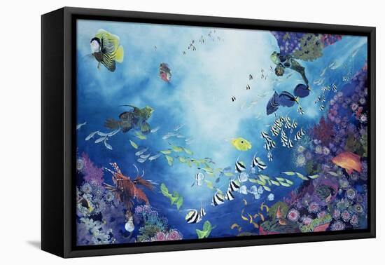 Underwater World III, 2002-Odile Kidd-Framed Premier Image Canvas