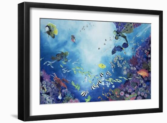 Underwater World III, 2002-Odile Kidd-Framed Premium Giclee Print