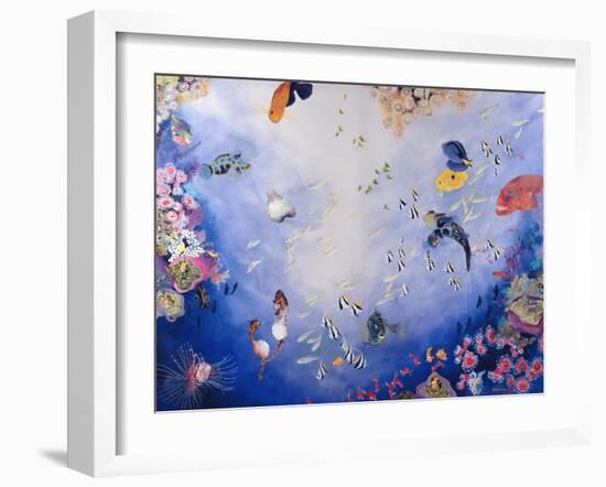 Underwater World IV-Odile Kidd-Framed Giclee Print