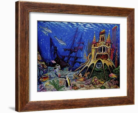 Underwater World-Martin Nasim-Framed Giclee Print