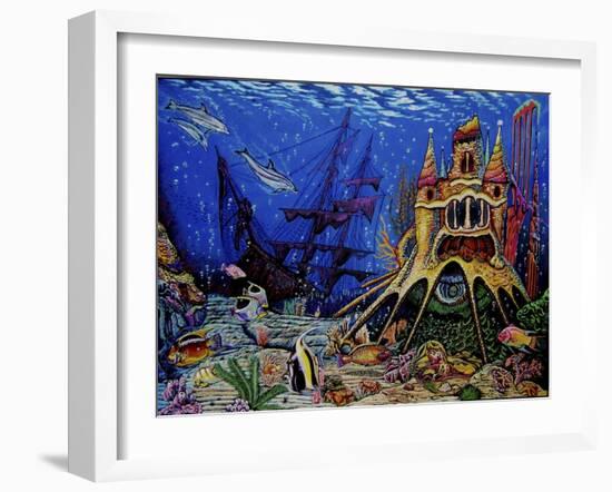 Underwater World-Martin Nasim-Framed Giclee Print