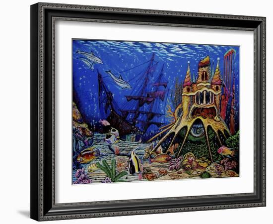 Underwater World-Martin Nasim-Framed Giclee Print