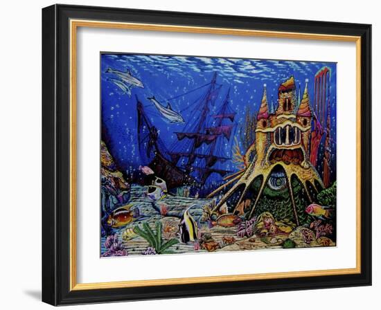 Underwater World-Martin Nasim-Framed Giclee Print