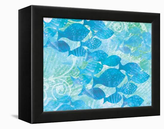 Underwater-Bee Sturgis-Framed Stretched Canvas