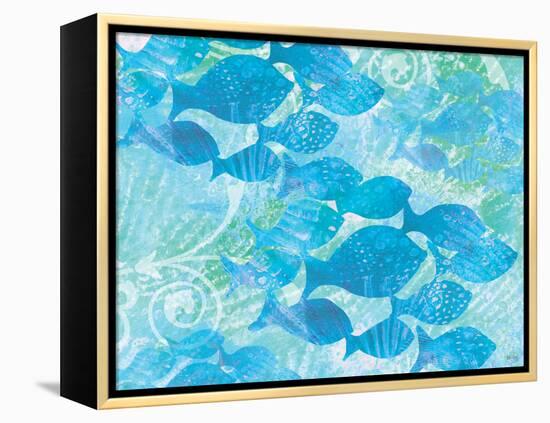Underwater-Bee Sturgis-Framed Stretched Canvas