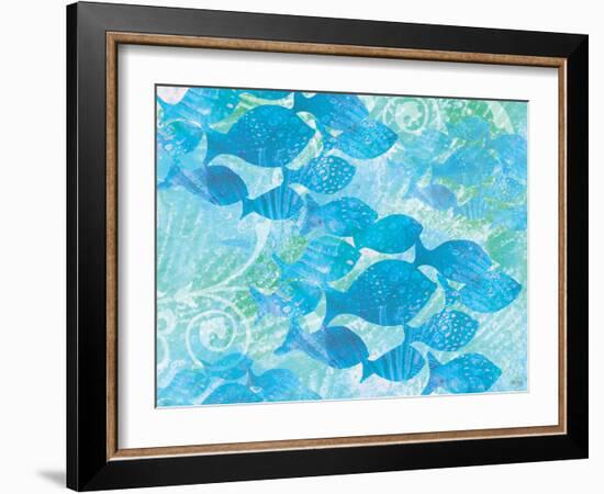 Underwater-Bee Sturgis-Framed Art Print